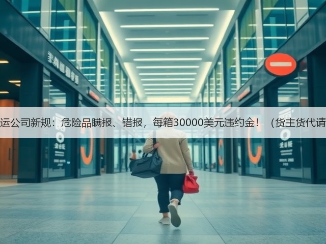 国际海运公司新规:危险品瞒报、错报,每箱30000美元违约金!(货主货代请注意)(图3) 国际海运公司新规:危险品瞒报、错报,每箱30000美元违约金!(货主货代请注意)(图3)