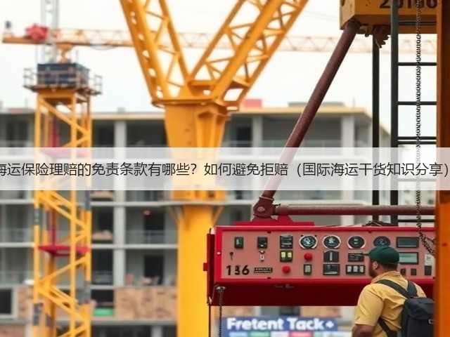 海运保险理赔的免责条款有哪些?如何避免拒赔(国际海运干货知识分享)(图1) 海运保险理赔的免责条款有哪些?如何避免拒赔(国际海运干货知识分享)(图1)