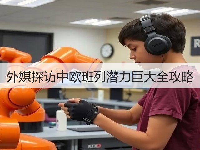 外媒探访中欧班列潜力巨大全攻略(图3) 外媒探访中欧班列潜力巨大全攻略(图3)