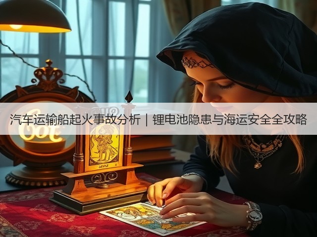 汽车运输船起火事故分析|锂电池隐患与海运安全全攻略(图1) 汽车运输船起火事故分析|锂电池隐患与海运安全全攻略(图1)