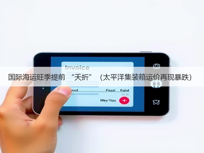 国际海运旺季提前 “夭折”（太平洋集装箱运价再现暴跌）