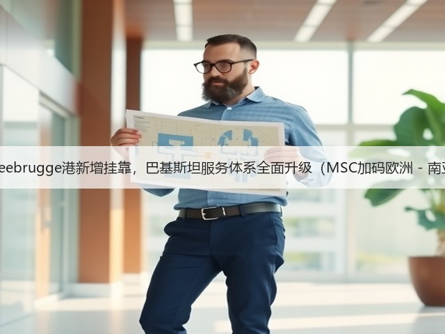 国际海运Zeebrugge港新增挂靠，巴基斯坦服务体系全面升级（MSC加码欧洲 - 南亚航线：）(图2)
