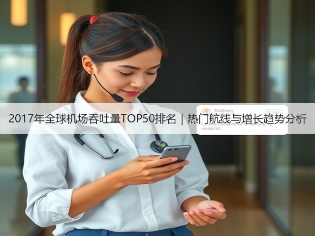 2017年全球机场吞吐量TOP50排名|热门航线与增长趋势分析(图3) 2017年全球机场吞吐量TOP50排名|热门航线与增长趋势分析(图3)