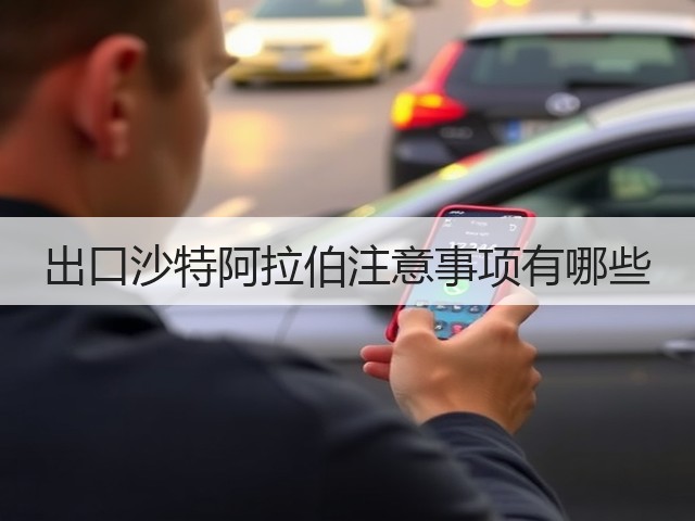 出口沙特阿拉伯注意事项有哪些(图1) 出口沙特阿拉伯注意事项有哪些(图1)