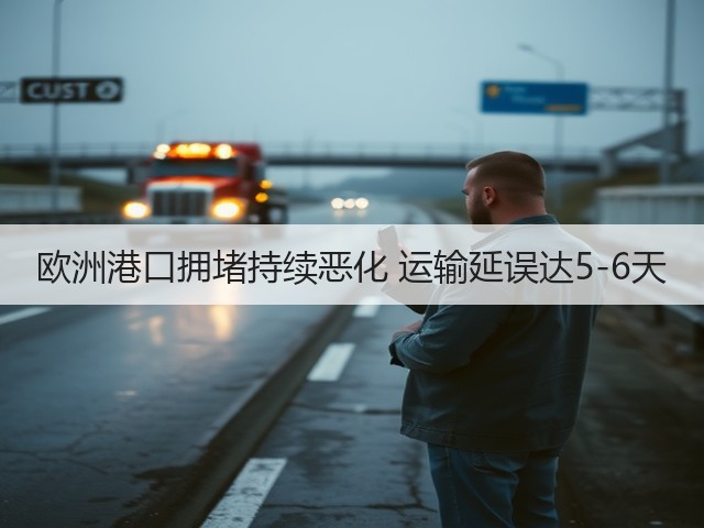 欧洲港口拥堵持续恶化 运输延误达5-6天(图3) 欧洲港口拥堵持续恶化 运输延误达5-6天(图3)