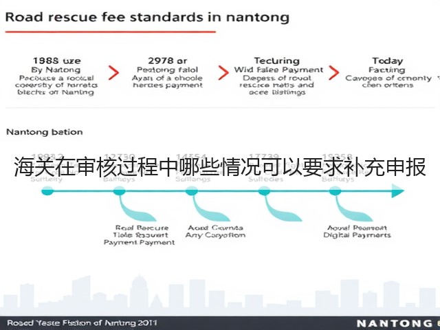 海关在审核过程中哪些情况可以要求补充申报(图3)