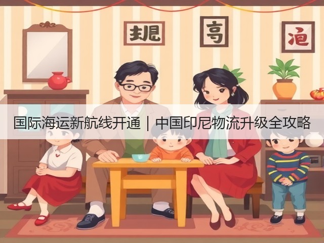 国际海运新航线开通|中国印尼物流升级全攻略(图3) 国际海运新航线开通|中国印尼物流升级全攻略(图3)