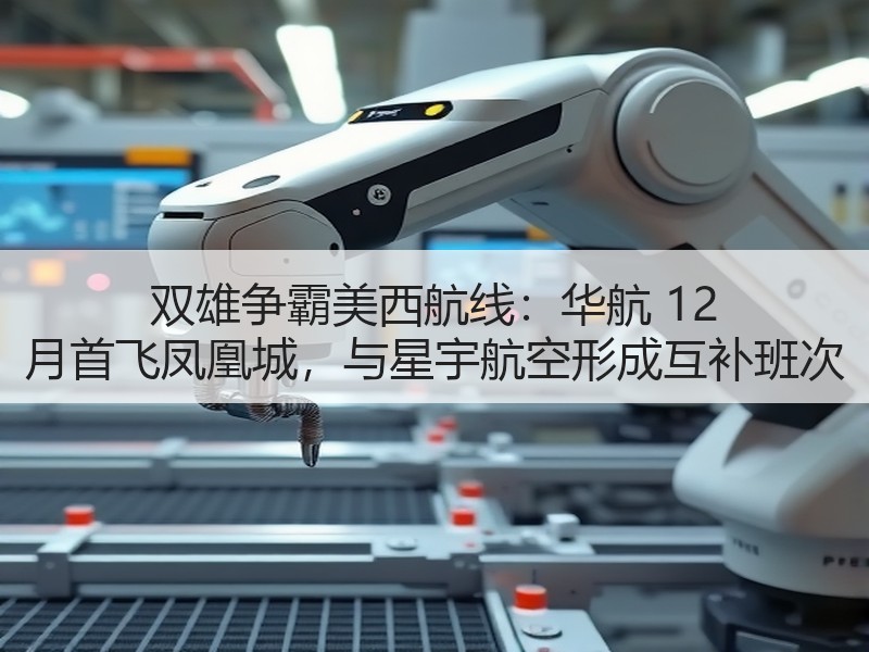 双雄争霸美西航线:华航 12 月首飞凤凰城,与星宇航空形成互补班次 双雄争霸美西航线:华航 12 月首飞凤凰城,与星宇航空形成互补班次