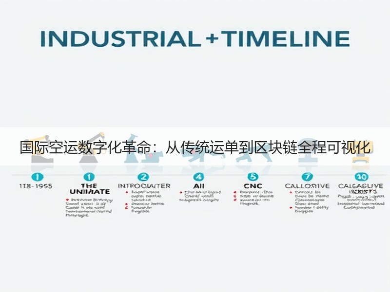 国际空运数字化革命:从传统运单到区块链全程可视化 国际空运数字化革命:从传统运单到区块链全程可视化