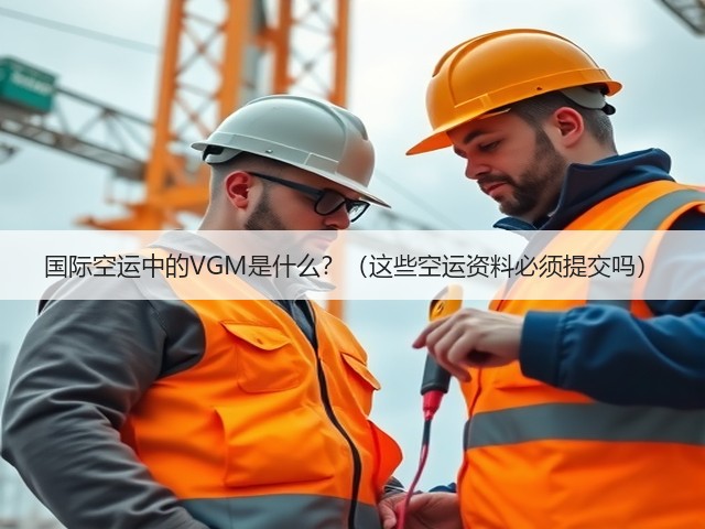 国际空运中的VGM是什么?(这些空运资料必须提交吗)(图1) 国际空运中的VGM是什么?(这些空运资料必须提交吗)(图1)