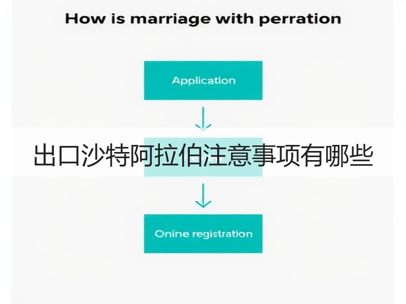 出口沙特阿拉伯注意事项有哪些