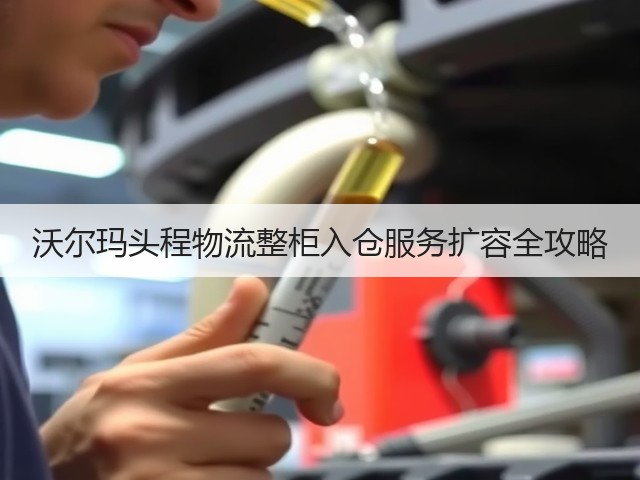 沃尔玛头程物流整柜入仓服务扩容全攻略(图3) 沃尔玛头程物流整柜入仓服务扩容全攻略(图3)