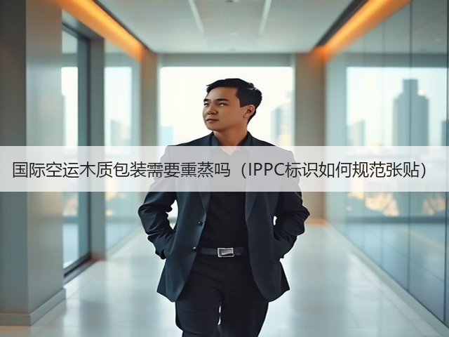 国际空运木质包装需要熏蒸吗(IPPC标识如何规范张贴)(图1) 国际空运木质包装需要熏蒸吗(IPPC标识如何规范张贴)(图1)