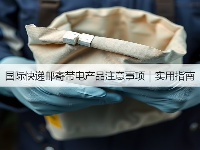 国际快递邮寄带电产品注意事项｜实用指南(图2)