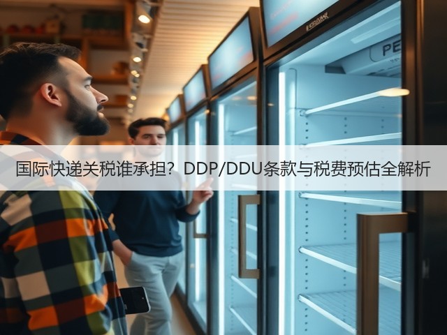 国际快递关税谁承担?DDP/DDU条款与税费预估全解析(图1) 国际快递关税谁承担?DDP/DDU条款与税费预估全解析(图1)