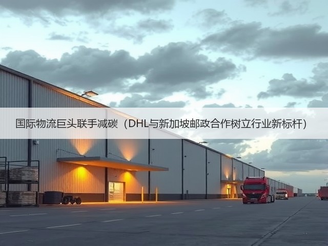 国际物流巨头联手减碳（DHL与新加坡邮政合作树立行业新标杆）(图2)