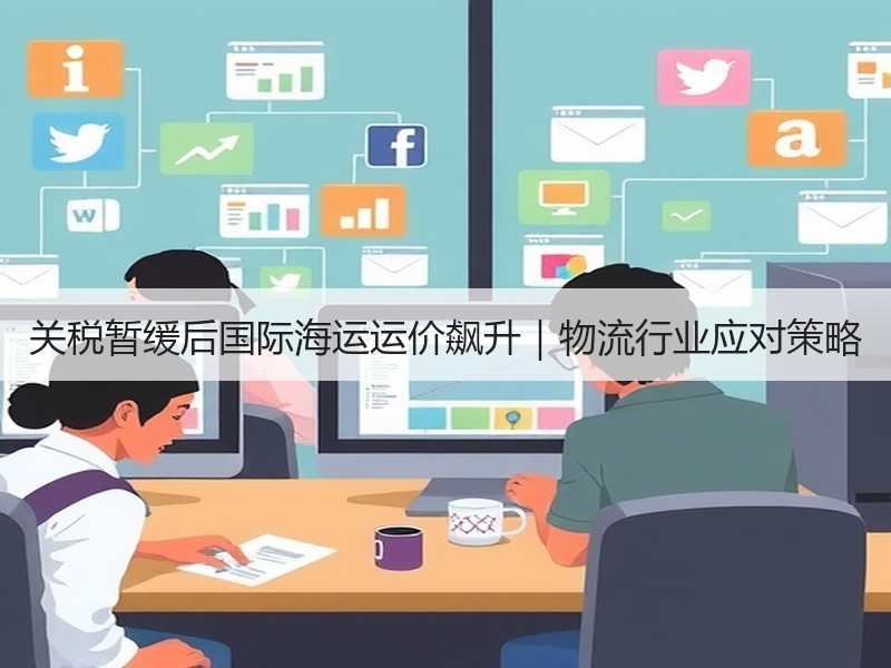 关税暂缓后国际海运运价飙升|物流行业应对策略 关税暂缓后国际海运运价飙升|物流行业应对策略