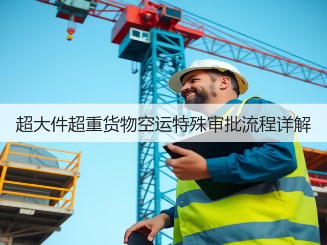 超大件超重货物空运特殊审批流程详解(图1) 超大件超重货物空运特殊审批流程详解(图1)