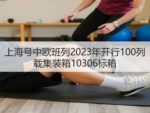 上海号中欧班列2023年开行100列 载集装箱10306标箱(图2) 上海号中欧班列2023年开行100列 载集装箱10306标箱(图2)