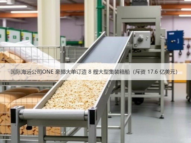 国际海运公司ONE 豪掷大单订造 8 艘大型集装箱船(斥资 17.6 亿美元) 国际海运公司ONE 豪掷大单订造 8 艘大型集装箱船(斥资 17.6 亿美元)