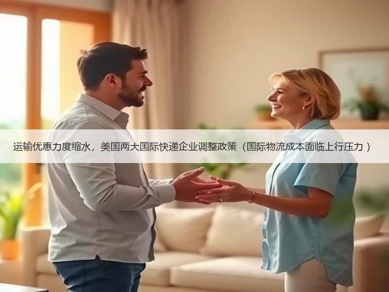 运输优惠力度缩水,美国两大国际快递企业调整政策(国际物流成本面临上行压力 ) 运输优惠力度缩水,美国两大国际快递企业调整政策(国际物流成本面临上行压力 )