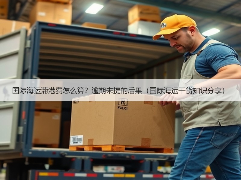 国际海运滞港费怎么算？逾期未提的后果（国际海运干货知识分享）