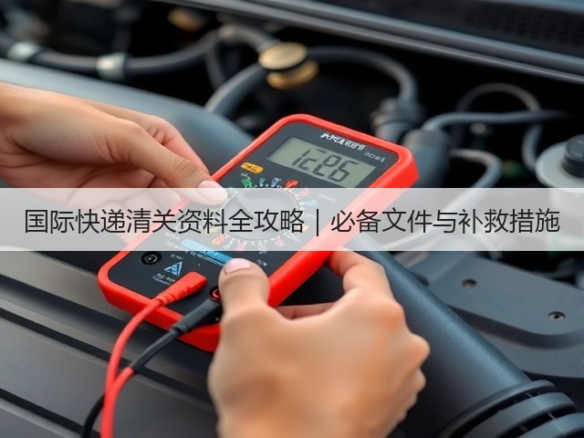 国际快递清关资料全攻略|必备文件与补救措施(图2) 国际快递清关资料全攻略|必备文件与补救措施(图2)