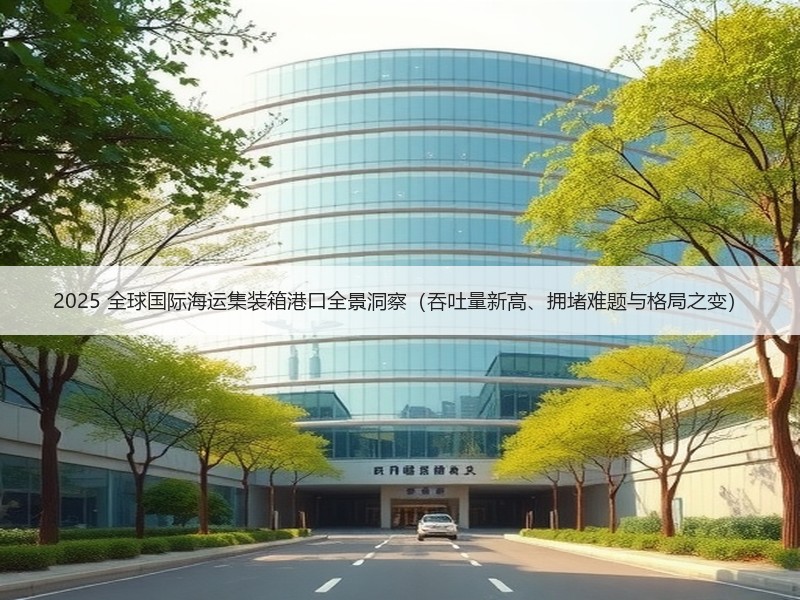 2025 全球国际海运集装箱港口全景洞察(吞吐量新高、拥堵难题与格局之变) 2025 全球国际海运集装箱港口全景洞察(吞吐量新高、拥堵难题与格局之变)