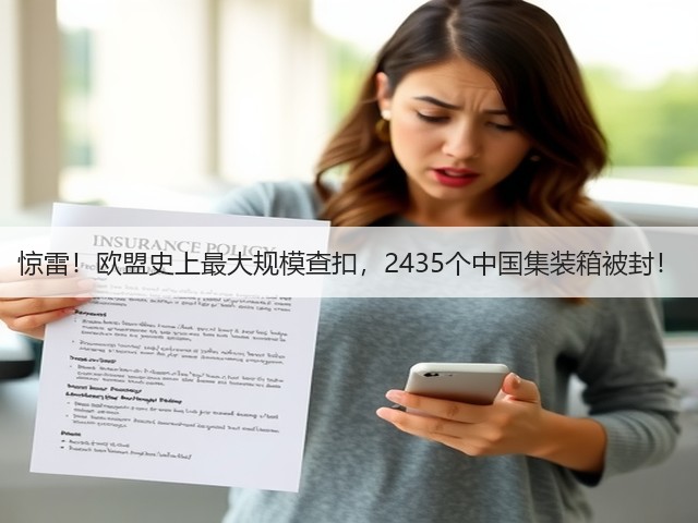 惊雷!欧盟史上最大规模查扣,2435个中国集装箱被封!(图2) 惊雷!欧盟史上最大规模查扣,2435个中国集装箱被封!(图2)