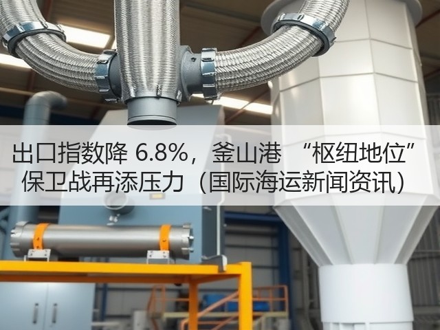 出口指数降 6.8%,釜山港 “枢纽地位” 保卫战再添压力(国际海运新闻资讯)(图2) 出口指数降 6.8%,釜山港 “枢纽地位” 保卫战再添压力(国际海运新闻资讯)(图2)