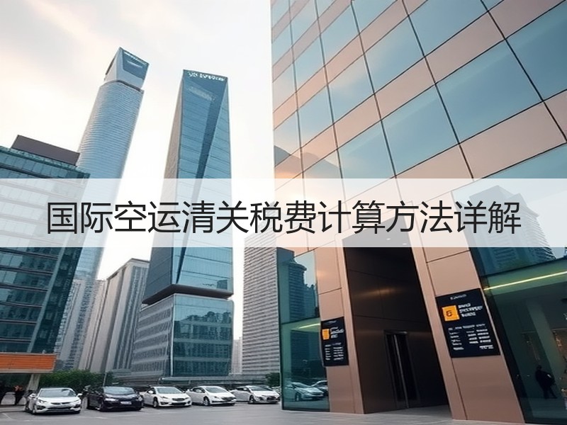 国际空运清关税费计算方法详解
