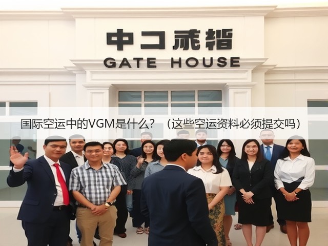国际空运中的VGM是什么?(这些空运资料必须提交吗)(图1) 国际空运中的VGM是什么?(这些空运资料必须提交吗)(图1)