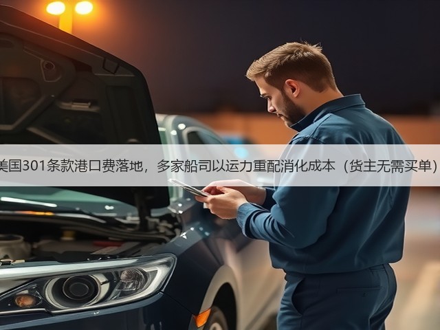 美国301条款港口费落地,多家船司以运力重配消化成本(货主无需买单)(图1) 美国301条款港口费落地,多家船司以运力重配消化成本(货主无需买单)(图1)