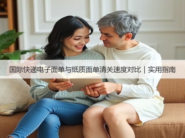 国际快递电子面单与纸质面单清关速度对比|实用指南(图1) 国际快递电子面单与纸质面单清关速度对比|实用指南(图1)