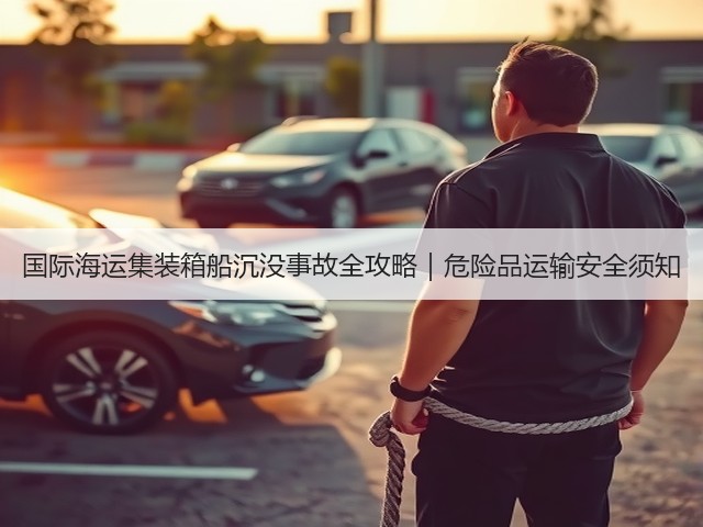 国际海运集装箱船沉没事故全攻略|危险品运输安全须知(图2) 国际海运集装箱船沉没事故全攻略|危险品运输安全须知(图2)