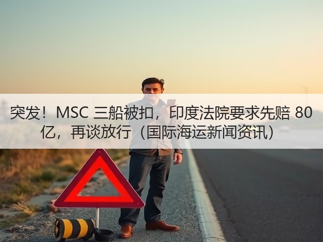 突发!MSC 三船被扣,印度法院要求先赔 80 亿,再谈放行(国际海运新闻资讯)(图1) 突发!MSC 三船被扣,印度法院要求先赔 80 亿,再谈放行(国际海运新闻资讯)(图1)