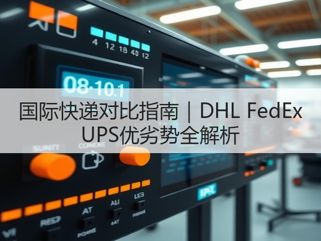 国际快递对比指南|DHL FedEx UPS优劣势全解析(图2) 国际快递对比指南|DHL FedEx UPS优劣势全解析(图2)