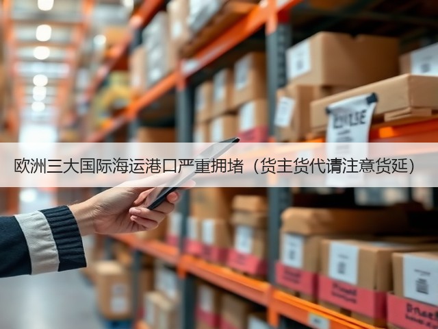 欧洲三大国际海运港口严重拥堵(货主货代请注意货延)(图3) 欧洲三大国际海运港口严重拥堵(货主货代请注意货延)(图3)