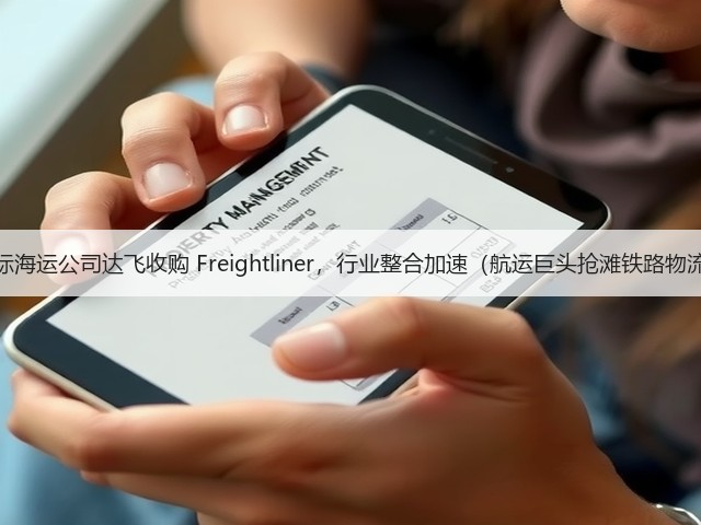国际海运公司达飞收购 Freightliner,行业整合加速(航运巨头抢滩铁路物流)(图2) 国际海运公司达飞收购 Freightliner,行业整合加速(航运巨头抢滩铁路物流)(图2)