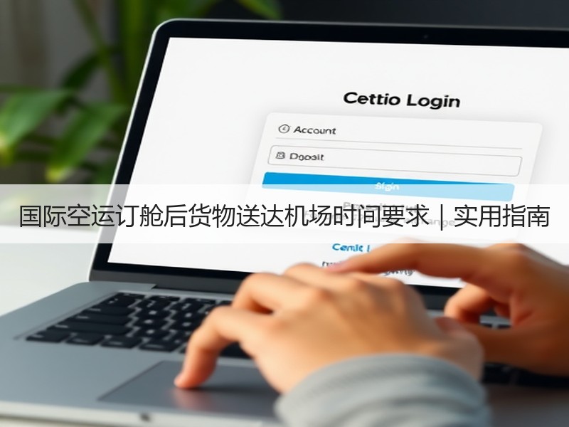 国际空运订舱后货物送达机场时间要求｜实用指南