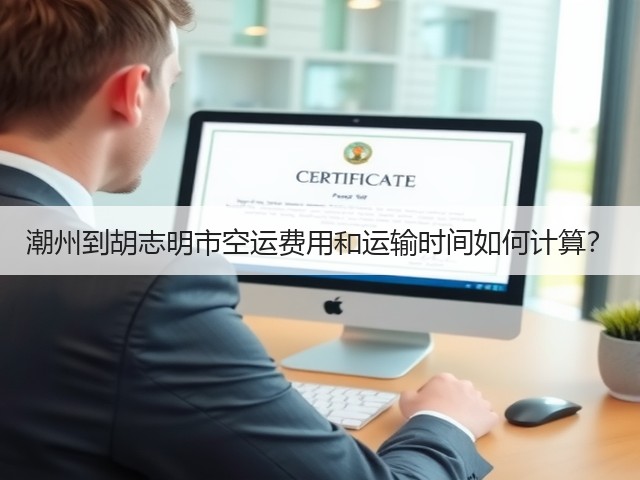 潮州到胡志明市空运费用和运输时间如何计算？(图3)