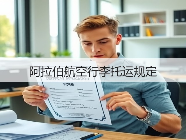阿拉伯航空行李托运规定(图1) 阿拉伯航空行李托运规定(图1)