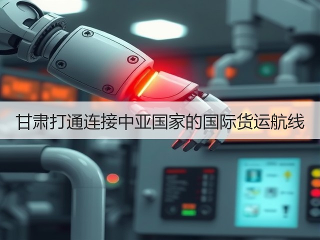 甘肃打通连接中亚国家的国际货运航线(图1)