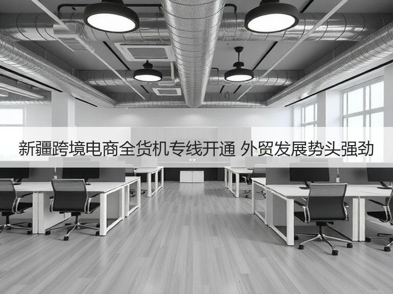新疆跨境电商全货机专线开通 外贸发展势头强劲