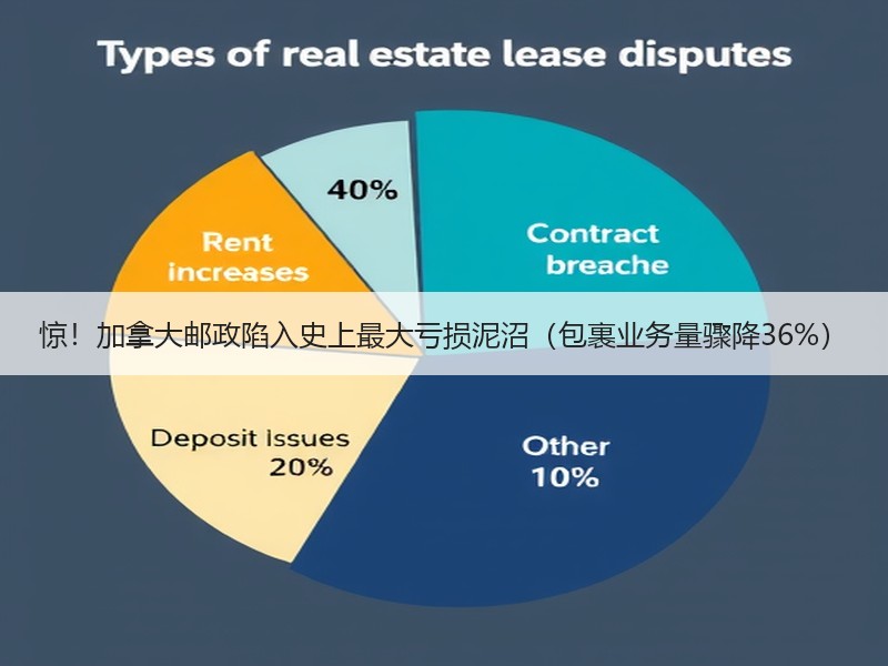 惊！加拿大邮政陷入史上最大亏损泥沼（包裹业务量骤降36%）