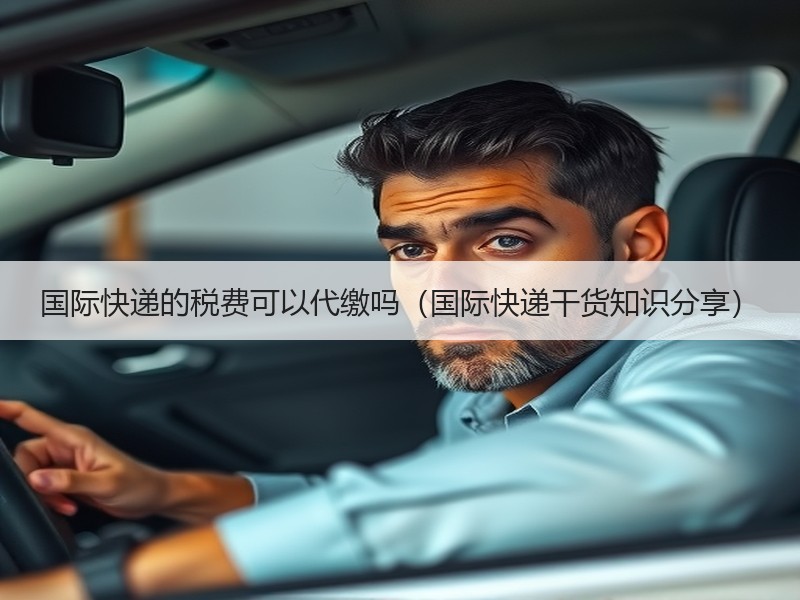 国际快递的税费可以代缴吗（国际快递干货知识分享）