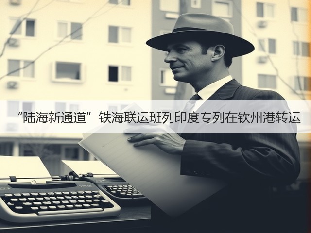 “陆海新通道”铁海联运班列印度专列在钦州港转运(图1)