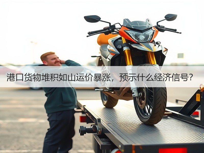 港口货物堆积如山运价暴涨,预示什么经济信号? 港口货物堆积如山运价暴涨,预示什么经济信号?