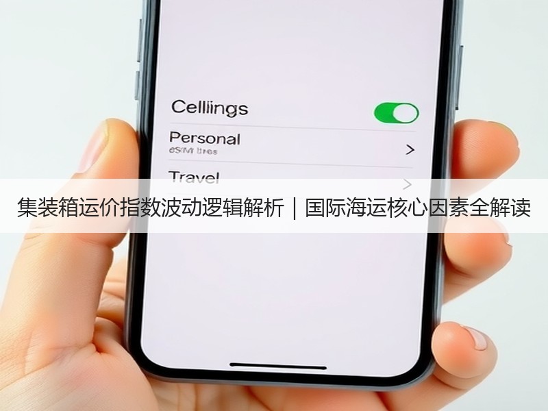 集装箱运价指数波动逻辑解析｜国际海运核心因素全解读