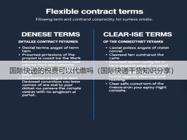 国际快递的税费可以代缴吗(国际快递干货知识分享)(图3) 国际快递的税费可以代缴吗(国际快递干货知识分享)(图3)
